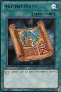 Image for Ancient Rules (Purple) (DL13-EN016) (DL) - YuGiOh
