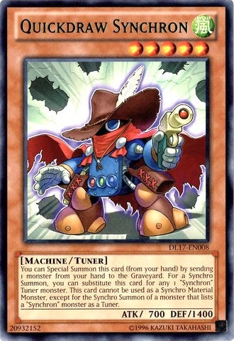 Image for Quickdraw Synchron (Green) (DL17-EN008) (DL) - YuGiOh