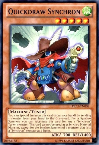 Image for Quickdraw Synchron (Purple) (DL17-EN008) (DL) - YuGiOh