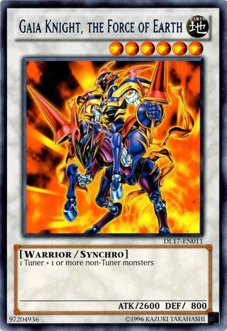 Image for Gaia Knight, the Force of Earth (Blue) (DL17-EN011) (DL) - YuGiOh