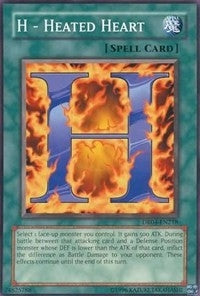 Image for H - Heated Heart (DR04-EN218) (DR04) - YuGiOh