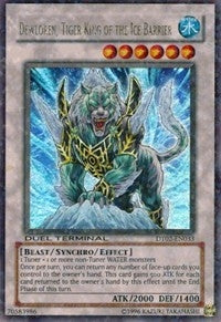 Dewloren, Tiger King of the Ice Barrier (DT02-EN033) (DT02)