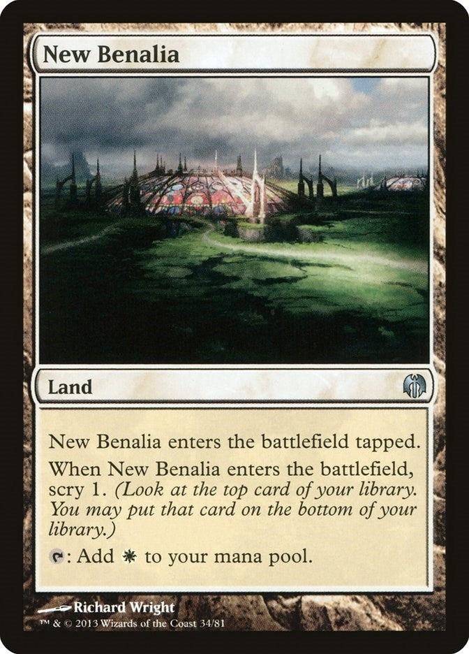 Image for New Benalia (34) (Heroes vs. Monsters) - Magic: The Gathering