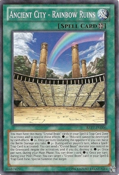 Image for Ancient City - Rainbow Ruins (Starfoil) (BATT-EN006) (BATT) - YuGiOh