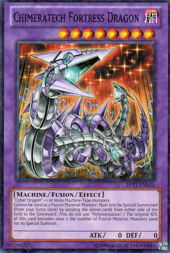 Image for Chimeratech Fortress Dragon (Starfoil) (BATT-EN015) (BATT) - YuGiOh