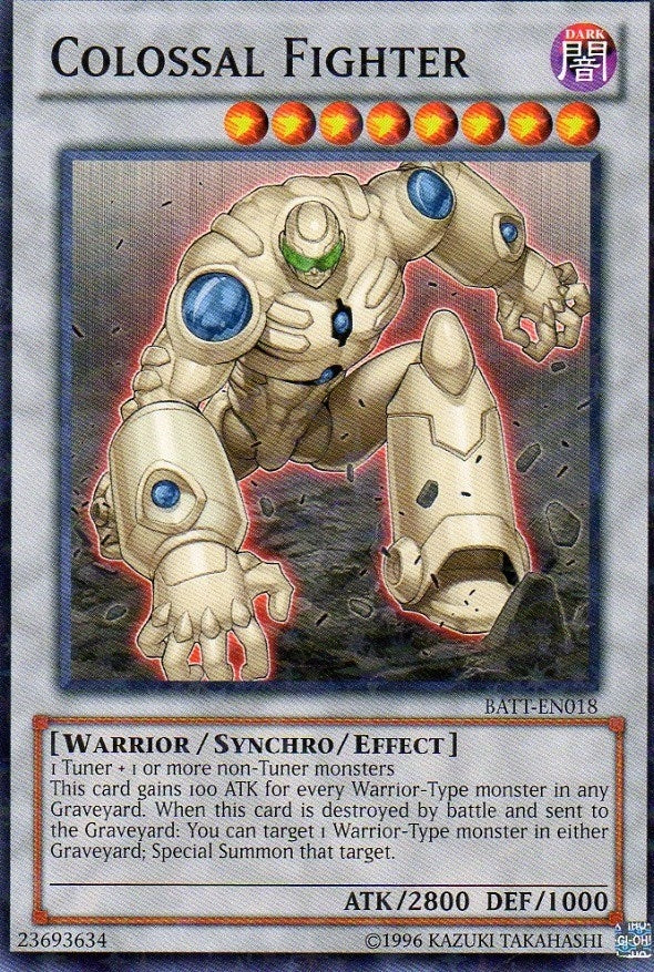 Image for Colossal Fighter (Starfoil) (BATT-EN018) (BATT) - YuGiOh