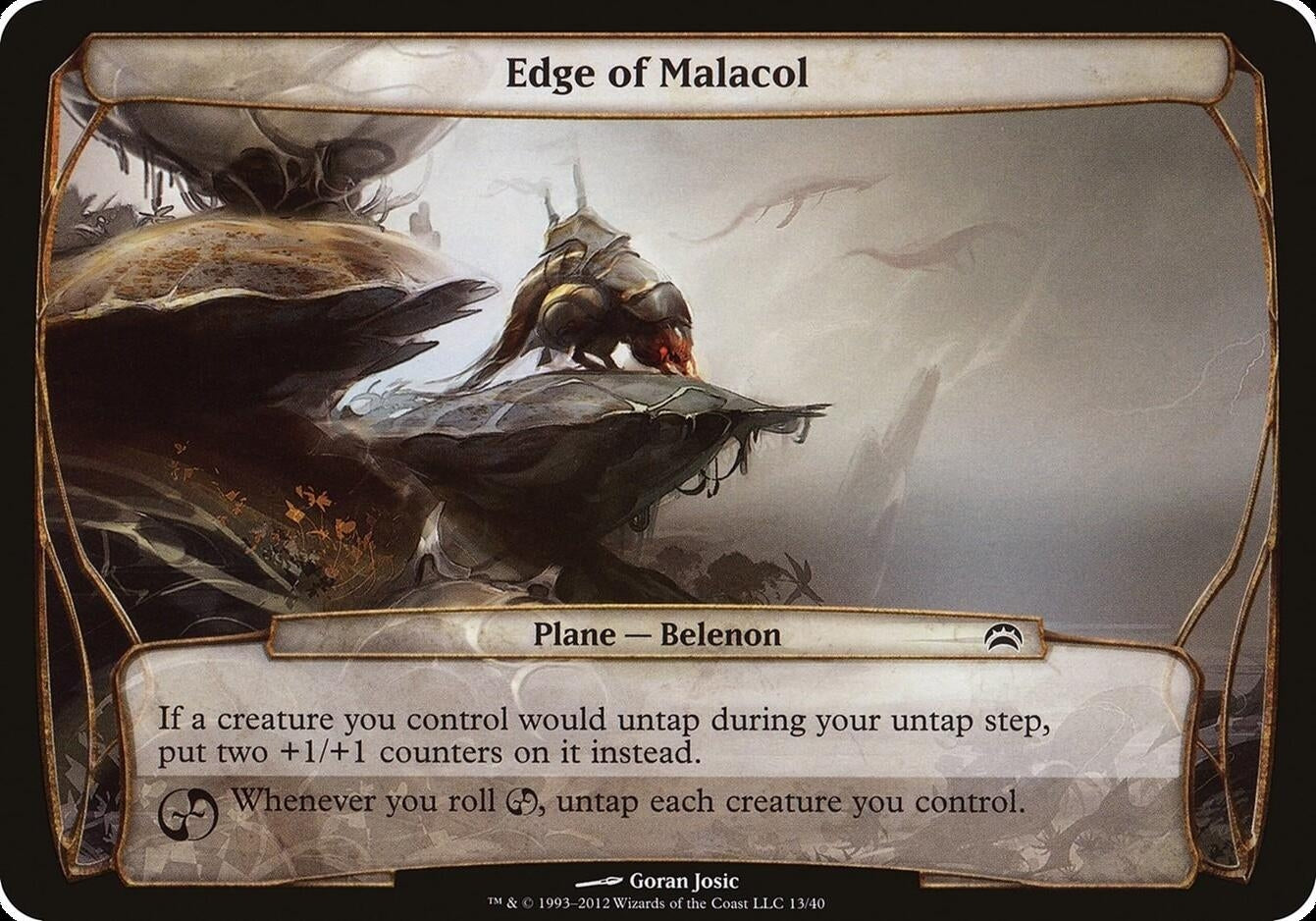Image for Edge of Malacol (Planechase 2012) (13) (Oversize Cards) - Magic: The Gathering