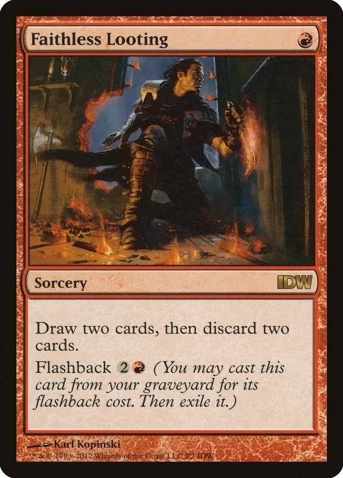 Image for Faithless Looting (IDW Comics 2012) (P2) (Media Promos) - Magic: The Gathering
