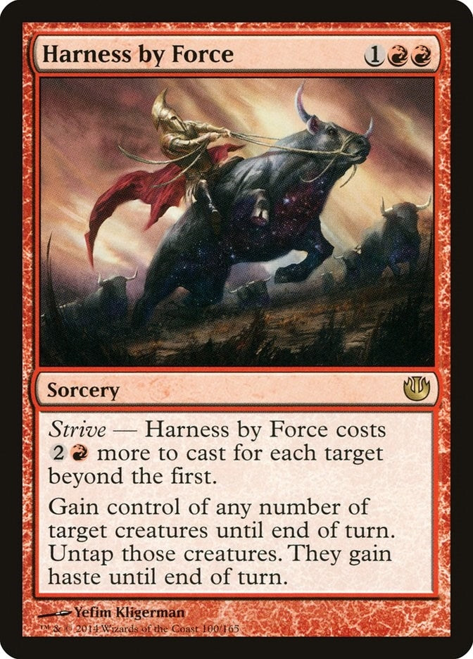 Image for Harness by Force (100) (Journey Into Nyx) - Magic: The Gathering