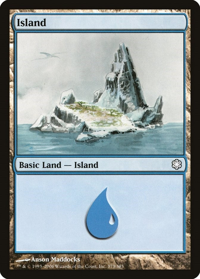 Image for Island (373) (373) (Coldsnap Theme Deck Reprints) - Magic: The Gathering