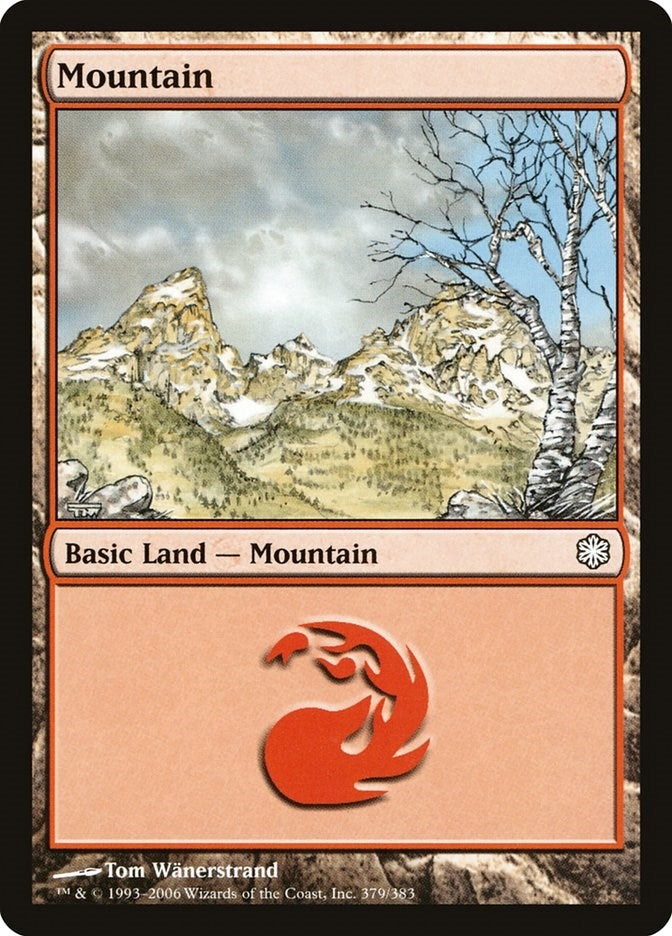 Image for Mountain (379) (379) (Coldsnap Theme Deck Reprints) - Magic: The Gathering
