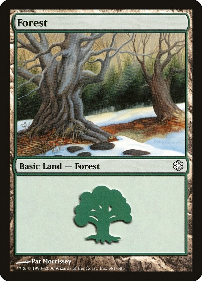 Image for Forest (381) (381) (Coldsnap Theme Deck Reprints) - Magic: The Gathering