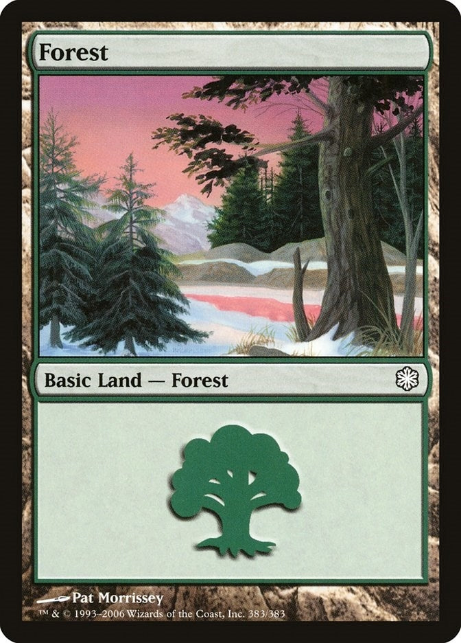 Image for Forest (383) (383) (Coldsnap Theme Deck Reprints) - Magic: The Gathering
