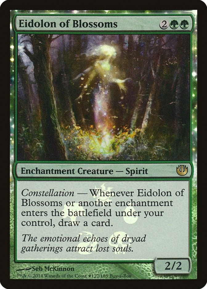 Image for Eidolon of Blossoms (122) (Buy-A-Box Promos) - Magic: The Gathering