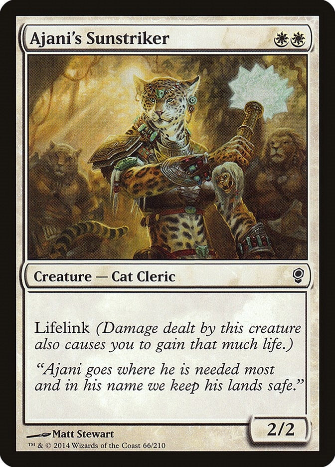 Image for Ajani's Sunstriker (66) (Conspiracy) - Magic: The Gathering