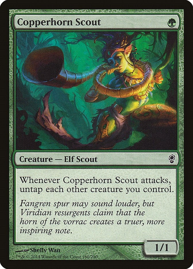 Image for Copperhorn Scout (160) (Conspiracy) - Magic: The Gathering