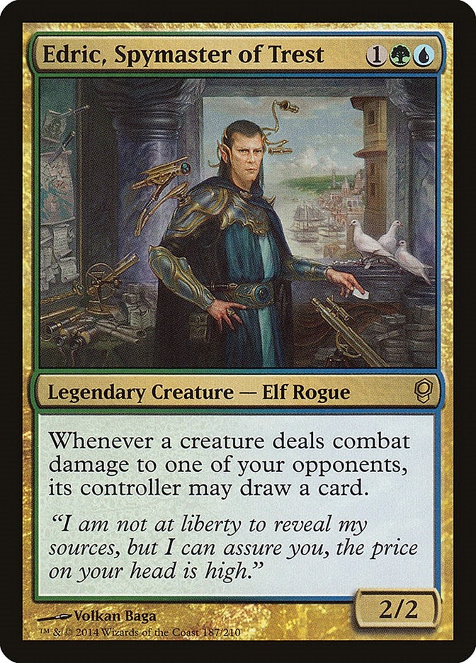 Image for Edric, Spymaster of Trest (187) (Conspiracy) - Magic: The Gathering