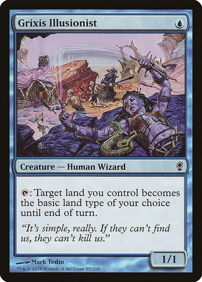 Image for Grixis Illusionist (99) (Conspiracy) - Magic: The Gathering