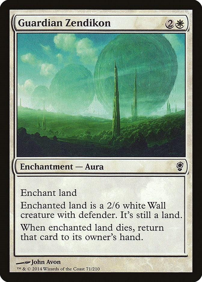 Image for Guardian Zendikon (71) (Conspiracy) - Magic: The Gathering