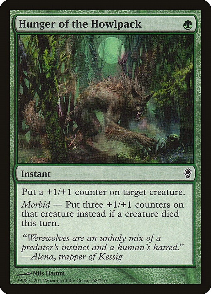 Image for Hunger of the Howlpack (168) (Conspiracy) - Magic: The Gathering