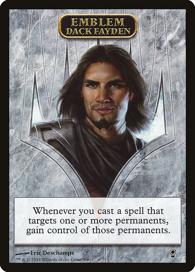 Image for Emblem - Dack Fayden (9) (Conspiracy) - Magic: The Gathering