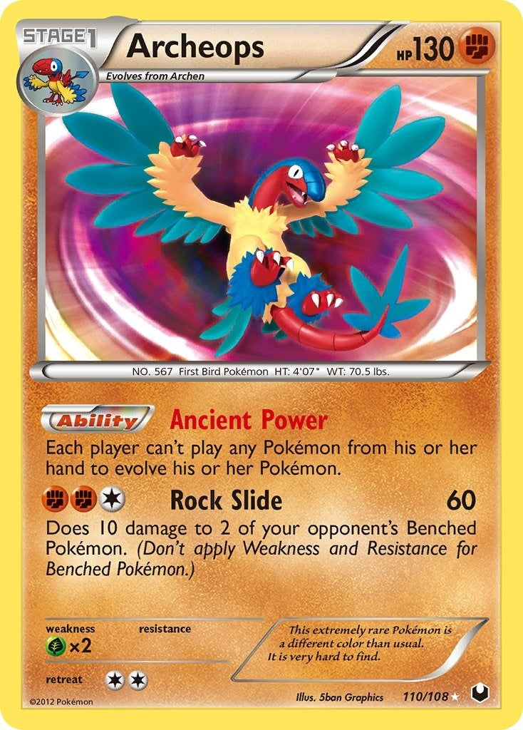 Image for Archeops (110/108) (DEX) - Pokemon