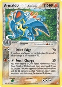 Image for Armaldo (Delta Species) (1/110) (HP) - Pokemon