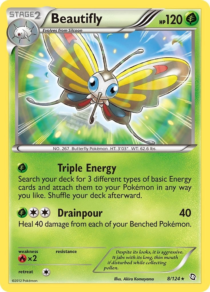 Image for Beautifly (8/124) (DRX) - Pokemon