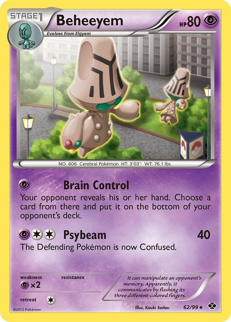 Image for Beheeyem (62/99) (NXD) - Pokemon