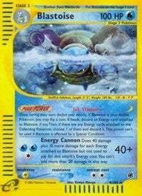 Image for Blastoise (4) (004/165) (EX) - Pokemon