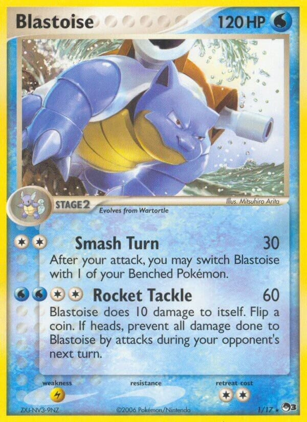 Image for Blastoise (001/017) (POP) - Pokemon