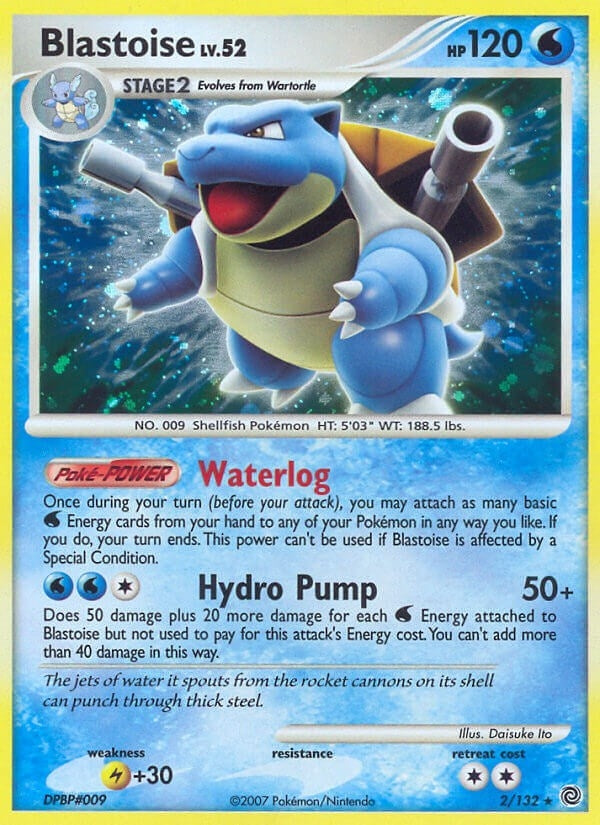 Image for Blastoise (2/132) (SW) - Pokemon