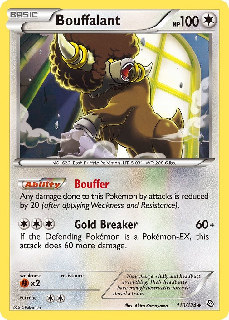 Image for Bouffalant (110/124) (DRX) - Pokemon