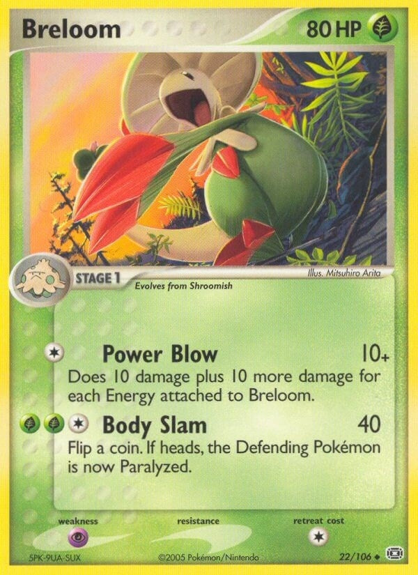Image for Breloom (22/106) (EM) - Pokemon