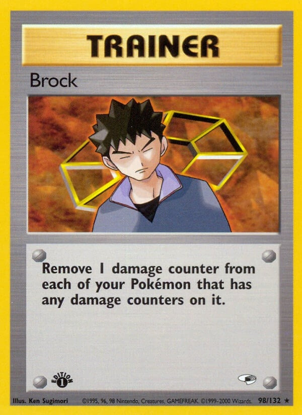 Image for Brock (98) (098/132) (G1) - Pokemon
