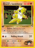 Image for Brock's Sandshrew (71) (071/132) (G1) - Pokemon