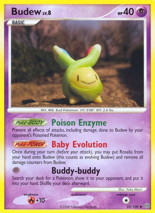 Image for Budew (33/100) (SF) - Pokemon
