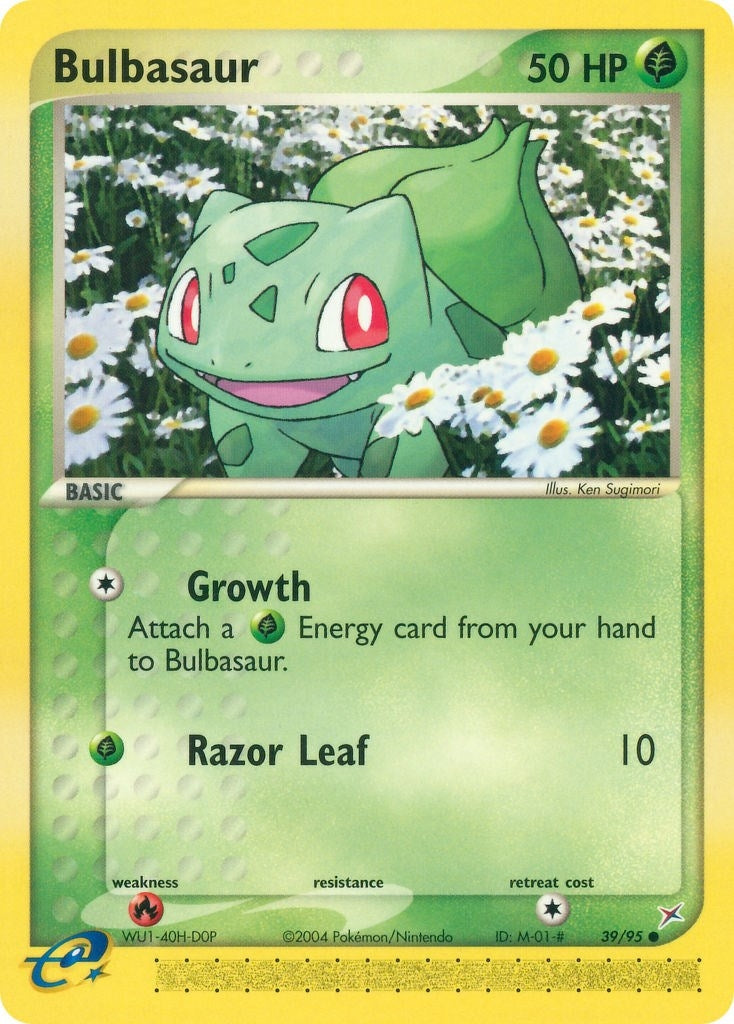 Image for Bulbasaur (39/95) (MA) - Pokemon