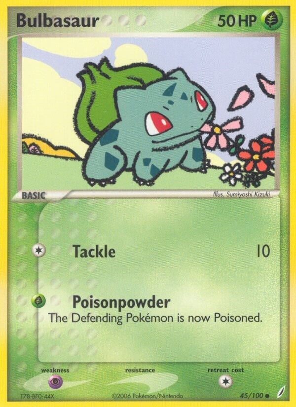 Image for Bulbasaur (45/100) (CG) - Pokemon