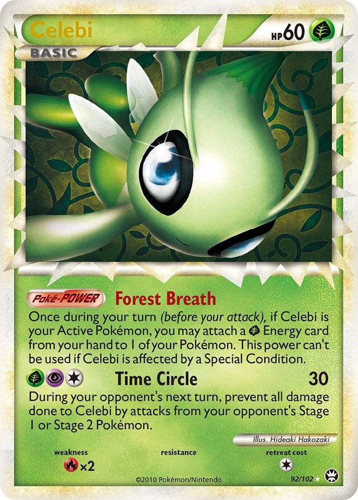 Image for Celebi (Prime) (92/102) (TM) - Pokemon
