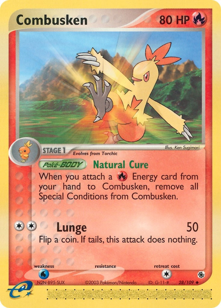 Image for Combusken (28/109) (RS) - Pokemon