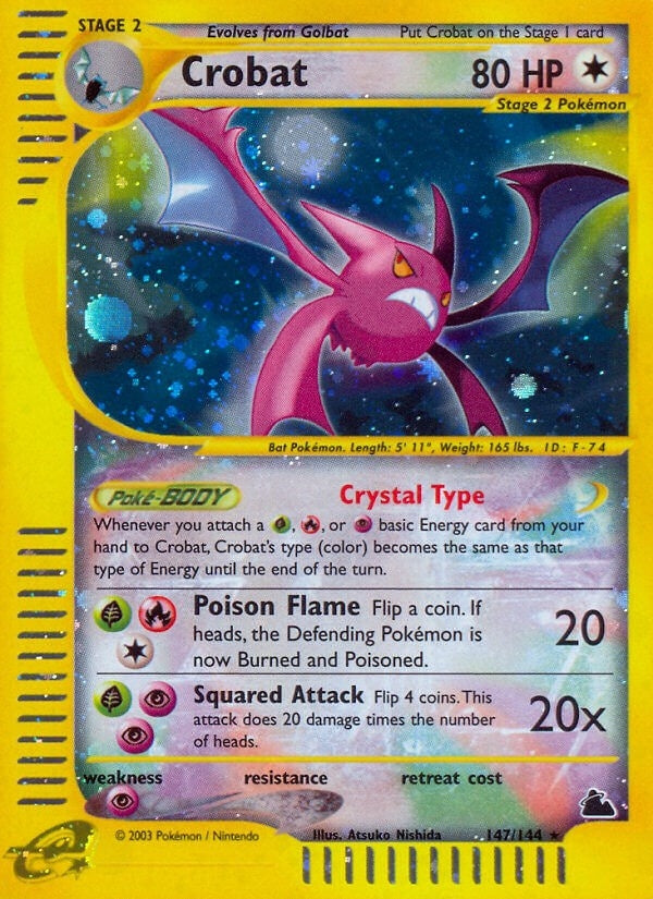 Image for Crobat (147) (147/144) (SK) - Pokemon