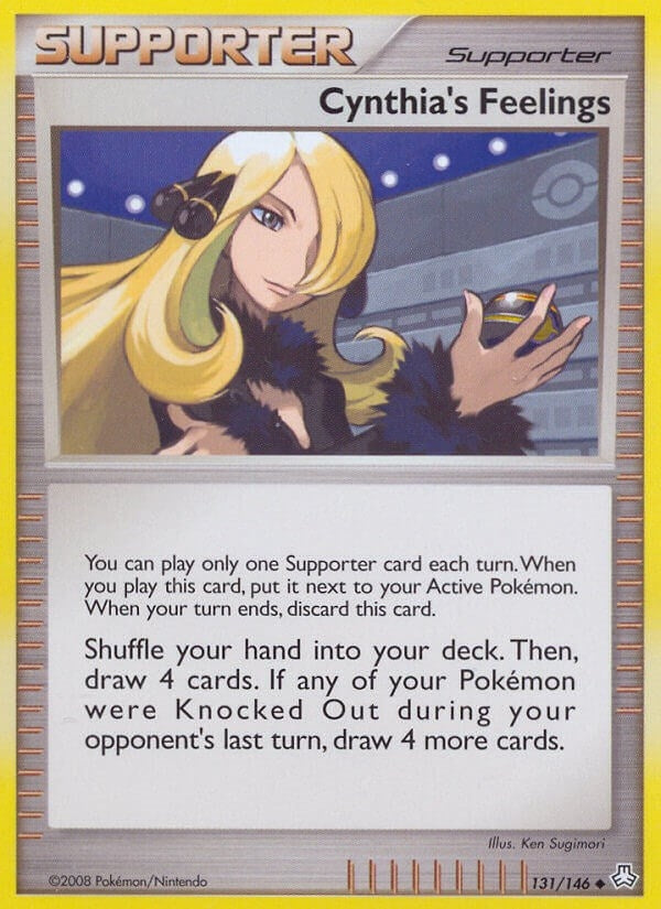 Image for Cynthia's Feelings (131/146) (LA) - Pokemon