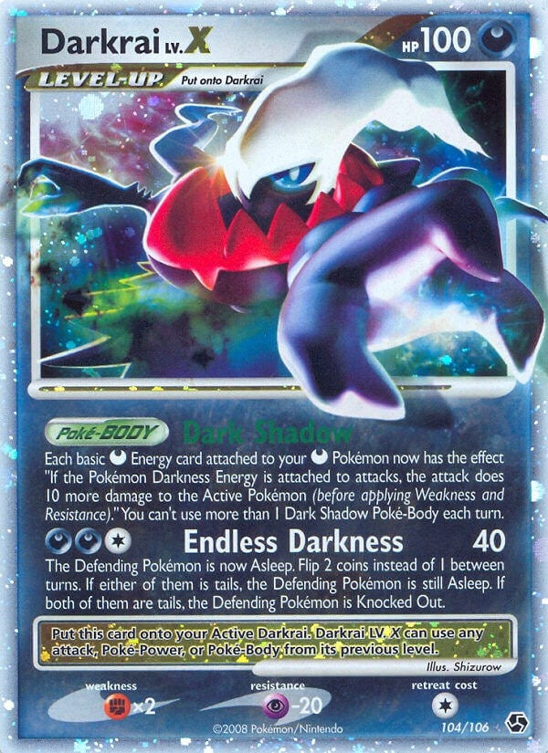 Image for Darkrai LV.X (104/106) (GE) - Pokemon
