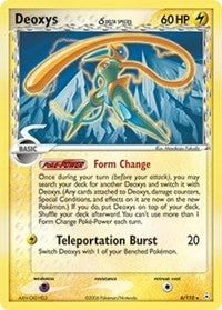 Image for Deoxys (Delta Species - Speed Forme) (6/110) (HP) - Pokemon