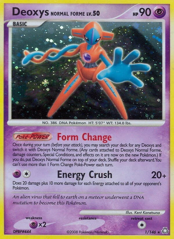 Image for Deoxys Normal Forme (1/146) (LA) - Pokemon