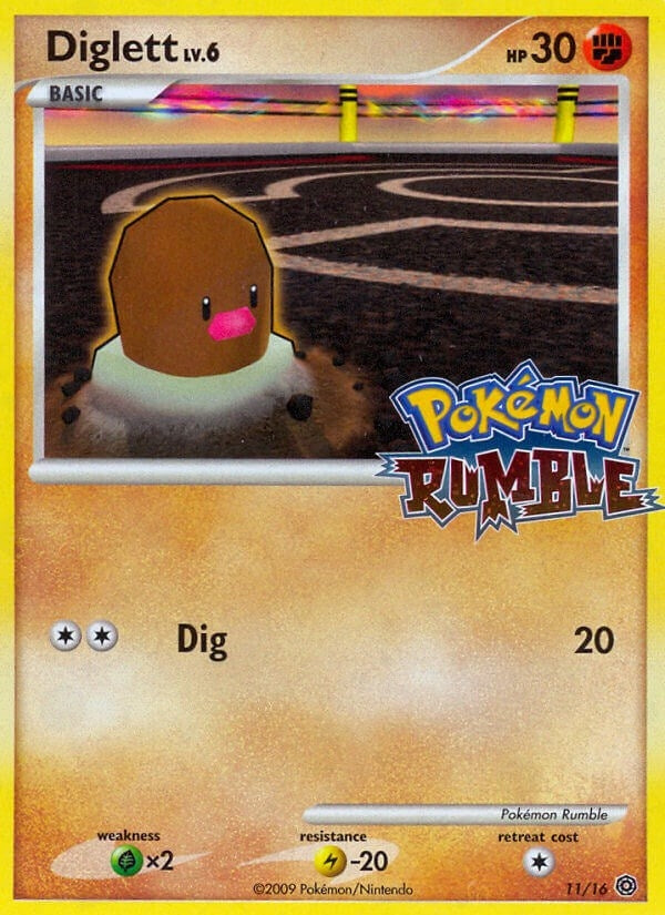 Image for Diglett (11) (RUM) - Pokemon