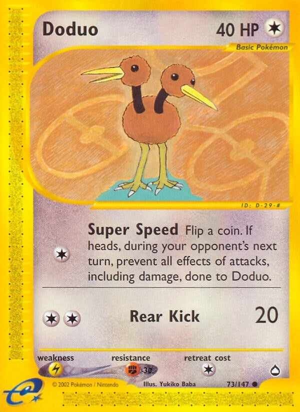 Image for Doduo (073/147) (AQ) - Pokemon
