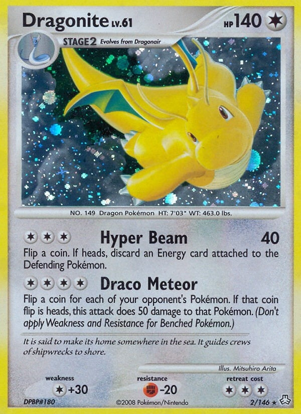 Image for Dragonite (2/146) (LA) - Pokemon