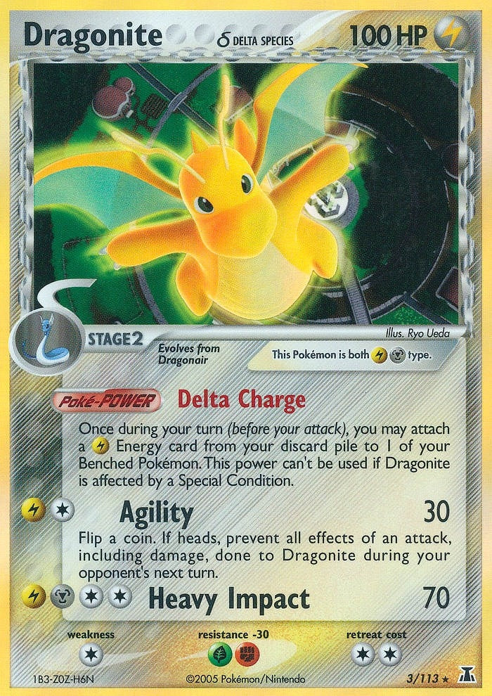Image for Dragonite (Delta Species) (3/113) (DS) - Pokemon